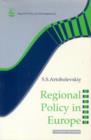 Regional Policy in Europe - Book