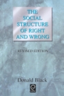 The Social Structure of Right and Wrong - Book