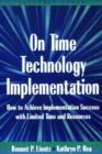 On Time Technology Implementation - Book