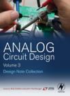 Analog Circuit Design Volume Three : Design Note Collection - Book
