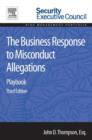 The Business Response to Misconduct Allegations : Playbook - eBook