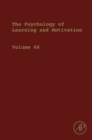 Psychology of Learning and Motivation - eBook