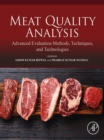 Meat Quality Analysis : Advanced Evaluation Methods, Techniques, and Technologies - eBook