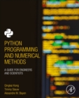 Python Programming and Numerical Methods : A Guide for Engineers and Scientists - Book