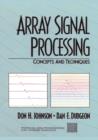 Array Signal Processing : Concepts and Techniques - Book