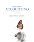 Horngren's Accounting, the Financial Chapters - Book