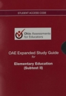 OAE Expanded Study Guide -- Access Code Card -- for Elementary Education (Subtest II) - Book