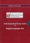 OAE Expanded Study Guide -- Access Code Card -- for English Language Arts - Book