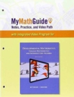 MyMathGuide : Notes, Practice, and Video Path for Developmental Mathematics - Book