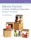 Effective Practices in Early Childhood Education : Building a Foundation - Book