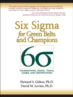 Six Sigma for Green Belts and Champions : Foundations, DMAIC, Tools, Cases, and Certification - Book