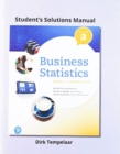 Student Solutions Manual for Business Statistics - Book