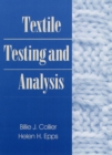 Textile Testing and Analysis - Book
