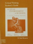 Critical Thinking Student's Guide for Legal Environment of Business - Book