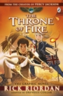 The Throne of Fire: The Graphic Novel (The Kane Chronicles Book 2) - Book