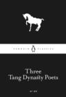 Three Tang Dynasty Poets - Book