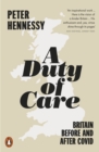 A Duty of Care : Britain Before and After Covid - Book