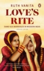 Love's Rite : Same-Sex Marriages in Modern India - Book