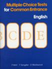 Multiple Choice Tests for Common Entrance - English - Book
