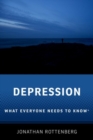 Depression : What Everyone Needs to Know® - Book