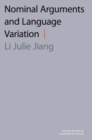 Nominal Arguments and Language Variation - Book