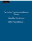 The Oxford Handbook of Ethical Theory - eBook