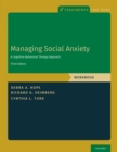 Managing Social Anxiety, Workbook : A Cognitive-Behavioral Therapy Approach - eBook