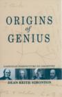 Origins of Genius : Darwinian Perspectives on Creativity - eBook