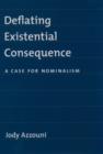 Deflating Existential Consequence : A Case for Nominalism - eBook