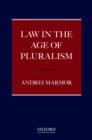 Law in the Age of Pluralism - eBook