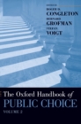 The Oxford Handbook of Public Choice, Volume 2 - Book