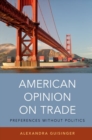 American Opinion on Trade : Preferences without Politics - Book