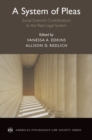 A System of Pleas : Social Sciences Contributions to the Real Legal System - Book
