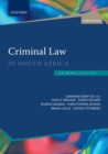 Criminal Law in South Africa - Book