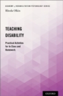 Teaching Disability : Practical Activities for In Class and Homework - Book