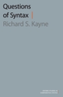 Questions of Syntax - eBook