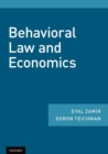 Behavioral Law and Economics - Book