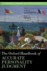 The Oxford Handbook of Accurate Personality Judgment - Book