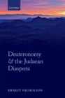 Deuteronomy and the Judaean Diaspora - eBook