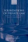 Foundations of Private Law : Property, Tort, Contract, Unjust Enrichment - eBook