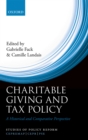 Charitable Giving and Tax Policy : A Historical and Comparative Perspective - eBook