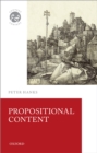 Propositional Content - eBook