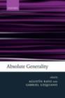 Absolute Generality - eBook