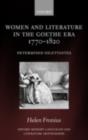 Women and Literature in the Goethe Era 1770-1820 : Determined Dilettantes - eBook