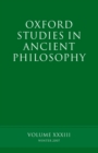 Oxford Studies in Ancient Philosophy XXXIII - eBook