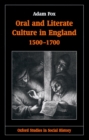 Oral and Literate Culture in England, 1500-1700 - eBook