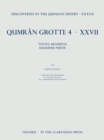 Discoveries in the Judaean Desert XXXVII : Qumran Grotte 4.XXVII Textes en Aram?en, deuxi?me partie - eBook