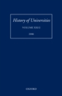 History of Universities : Volume XXI/2 - eBook