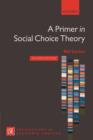 A Primer in Social Choice Theory : Revised Edition - eBook