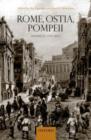 Rome, Ostia, Pompeii : Movement and Space - eBook